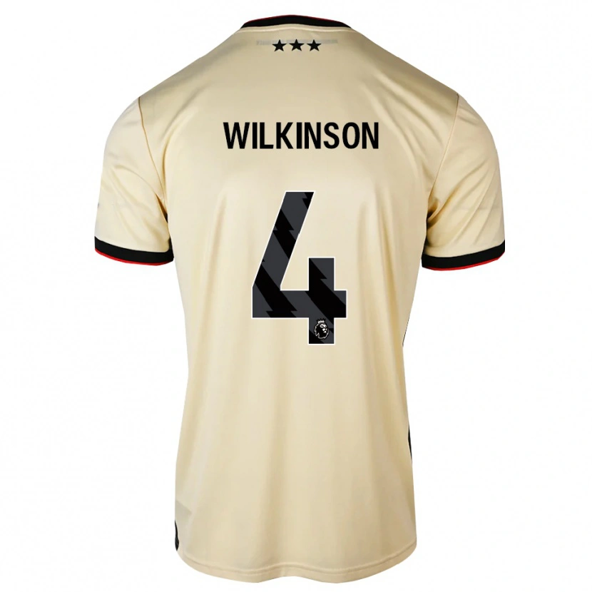 Danxen Dames Oliver Wilkinson #4 Lemonchiffon Zwart Rood Uitshirt Uittenue 2026/27 T-Shirt België