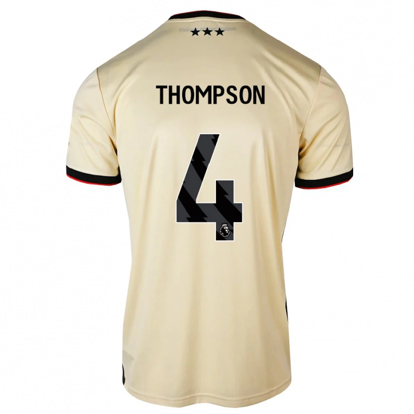 Danxen Dames Zak Thompson #4 Lemonchiffon Zwart Rood Uitshirt Uittenue 2026/27 T-Shirt België