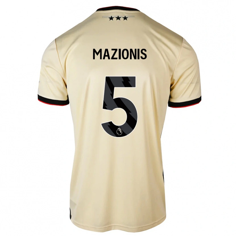 Danxen Dames Jokūbas Mažionis #5 Lemonchiffon Zwart Rood Uitshirt Uittenue 2026/27 T-Shirt België