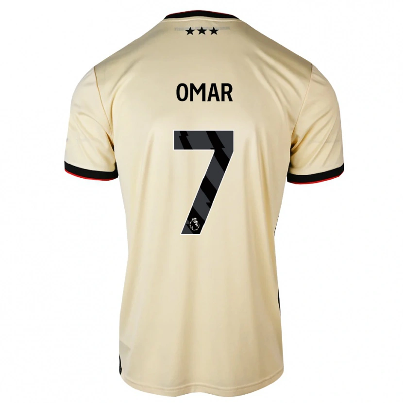 Danxen Dames Ahmed Omar #7 Lemonchiffon Zwart Rood Uitshirt Uittenue 2026/27 T-Shirt België
