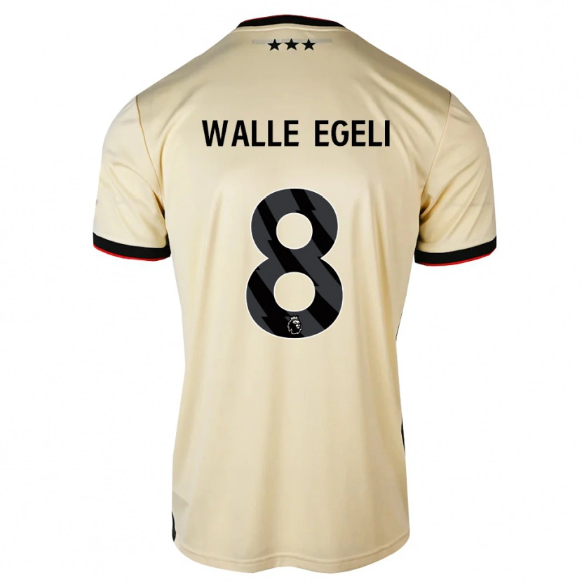 Danxen Dames Sindre Walle Egeli #8 Lemonchiffon Zwart Rood Uitshirt Uittenue 2026/27 T-Shirt België