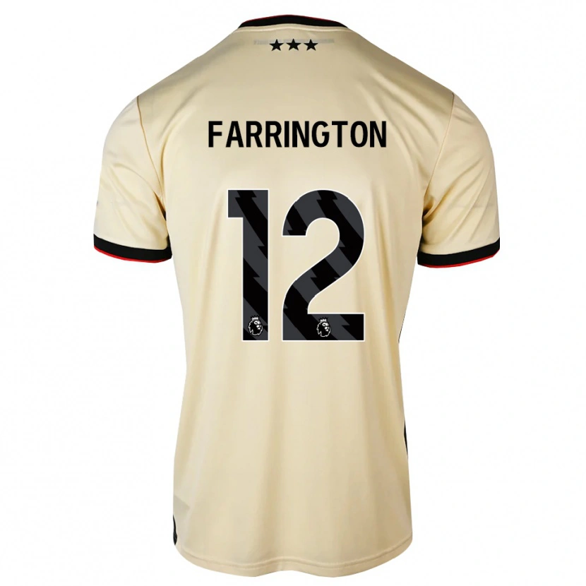 Danxen Dames Noah Farrington #12 Lemonchiffon Zwart Rood Uitshirt Uittenue 2026/27 T-Shirt België