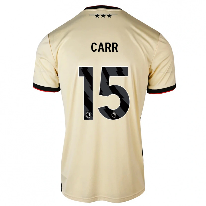 Danxen Dames Reuben Carr #15 Lemonchiffon Zwart Rood Uitshirt Uittenue 2026/27 T-Shirt België