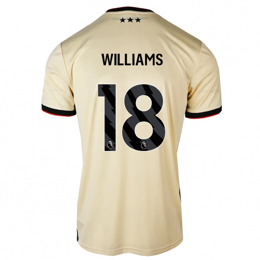 Danxen Dames Brandon Williams #18 Lemonchiffon Zwart Rood Uitshirt Uittenue 2026/27 T-Shirt België