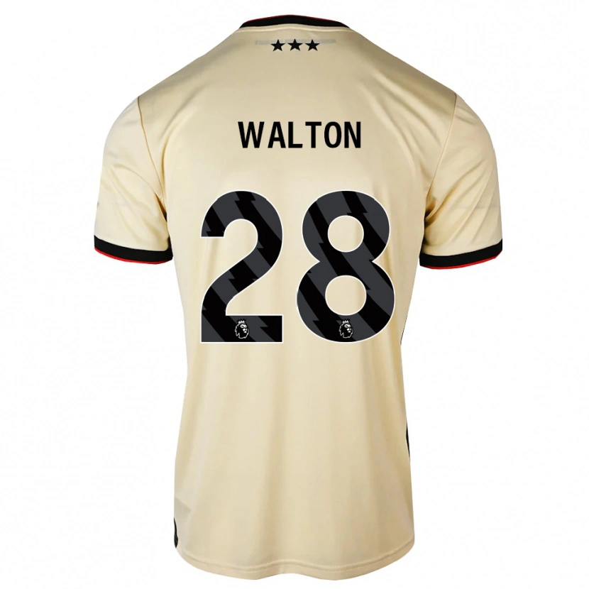 Danxen Dames Christian Walton #28 Lemonchiffon Zwart Rood Uitshirt Uittenue 2026/27 T-Shirt België