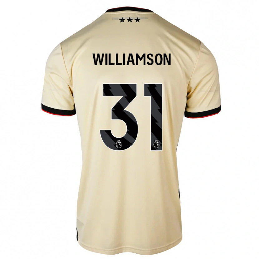 Danxen Dames Woody Williamson #31 Lemonchiffon Zwart Rood Uitshirt Uittenue 2026/27 T-Shirt België
