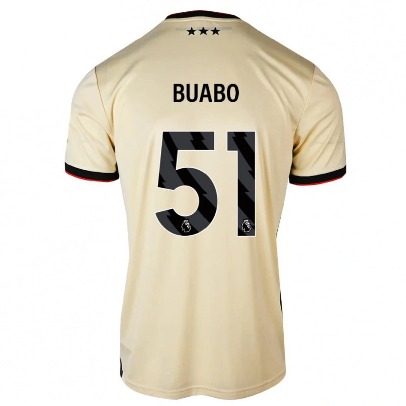 Danxen Dames Gerrard Buabo #51 Lemonchiffon Zwart Rood Uitshirt Uittenue 2026/27 T-Shirt België