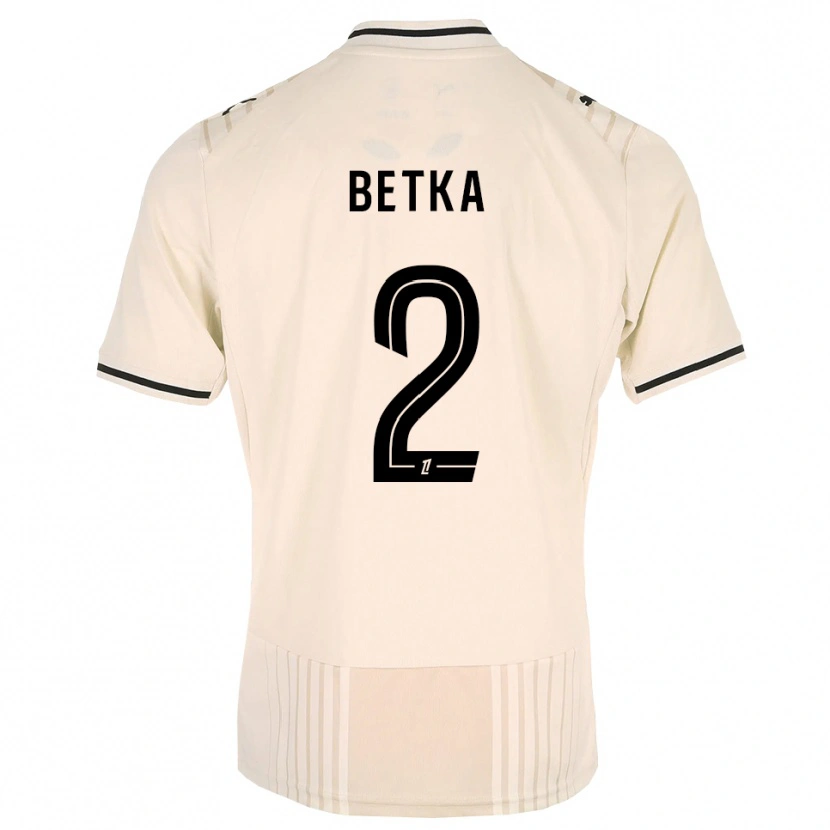 Danxen Dames Naël Betka #2 Oldlace Zwart Antiquewhite Uitshirt Uittenue 2026/27 T-Shirt België