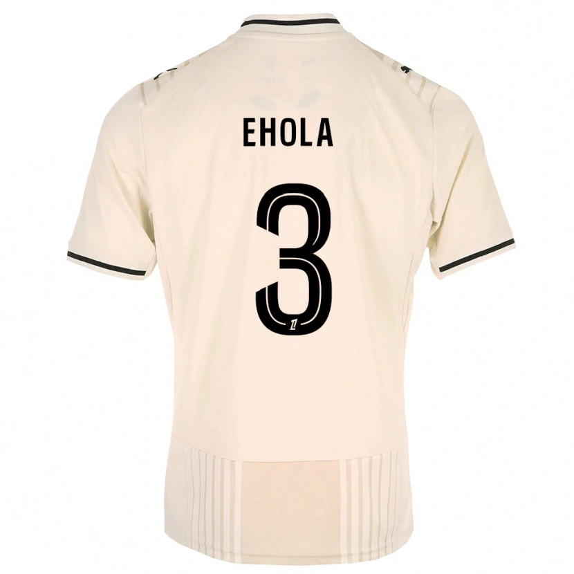 Danxen Dames Ange Ehola #3 Oldlace Zwart Antiquewhite Uitshirt Uittenue 2026/27 T-Shirt België