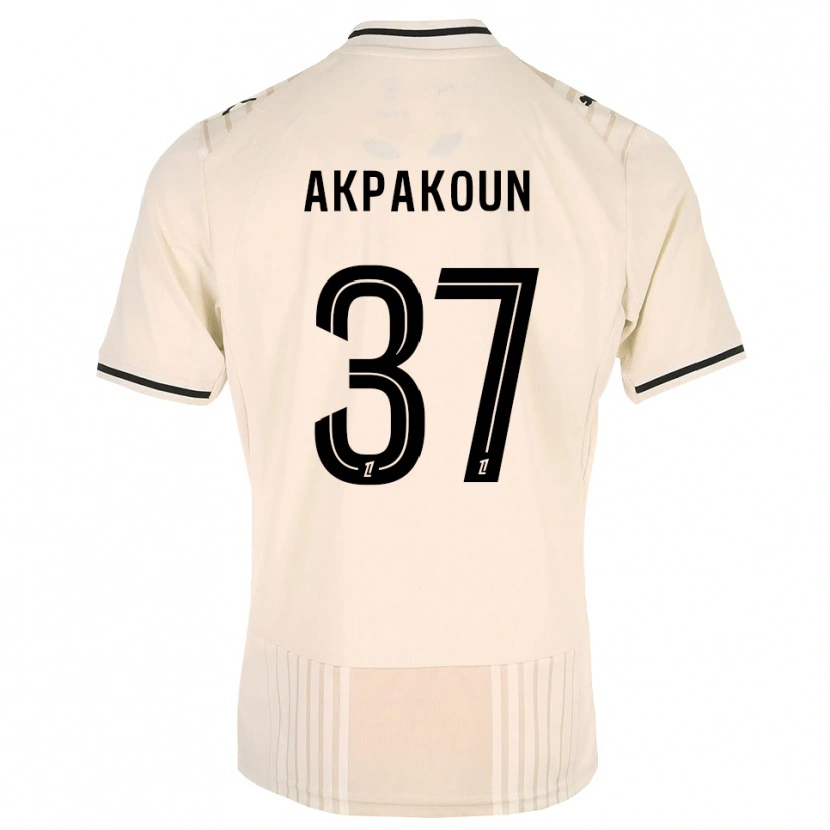 Danxen Dames Tom Akpakoun #37 Oldlace Zwart Antiquewhite Uitshirt Uittenue 2026/27 T-Shirt België