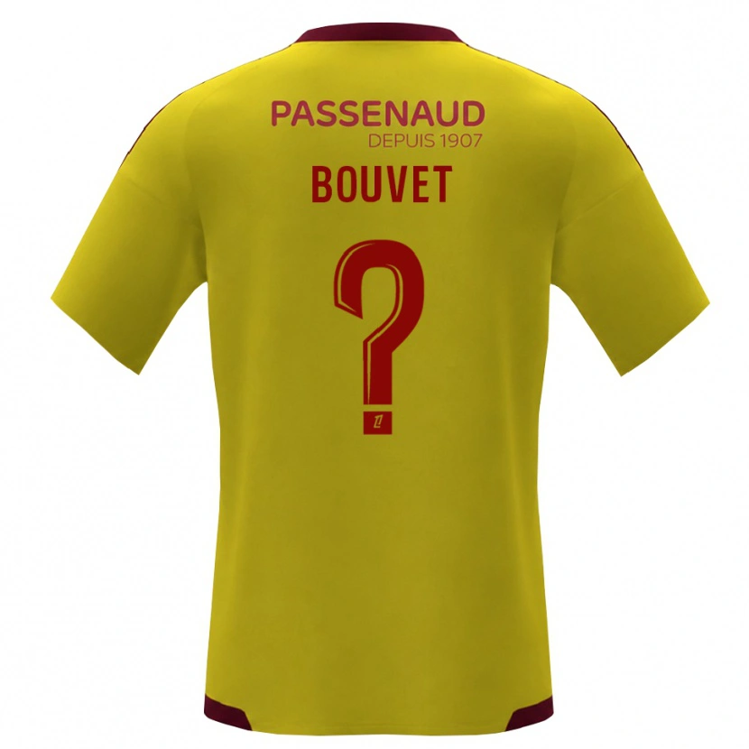 Danxen Dames Baptiste Bouvet #0 Geel Rood Groen Uitshirt Uittenue 2026/27 T-Shirt België