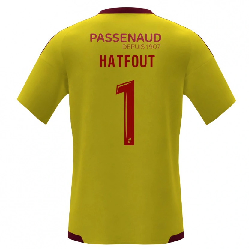 Danxen Dames Ewan Hatfout #1 Geel Rood Groen Uitshirt Uittenue 2026/27 T-Shirt België