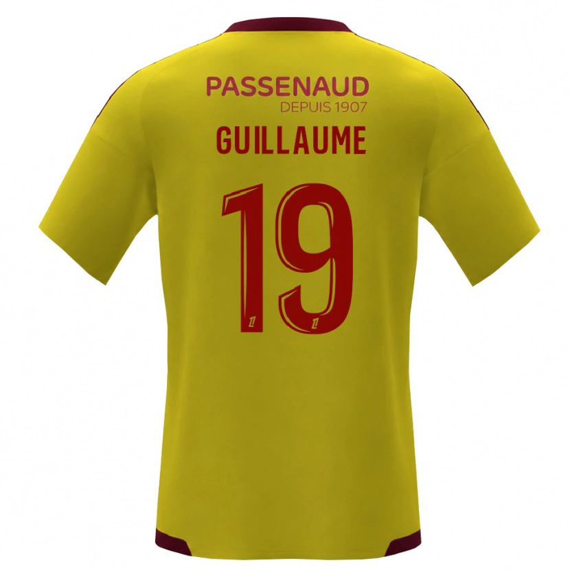 Danxen Dames Baptiste Guillaume #19 Geel Rood Groen Uitshirt Uittenue 2026/27 T-Shirt België