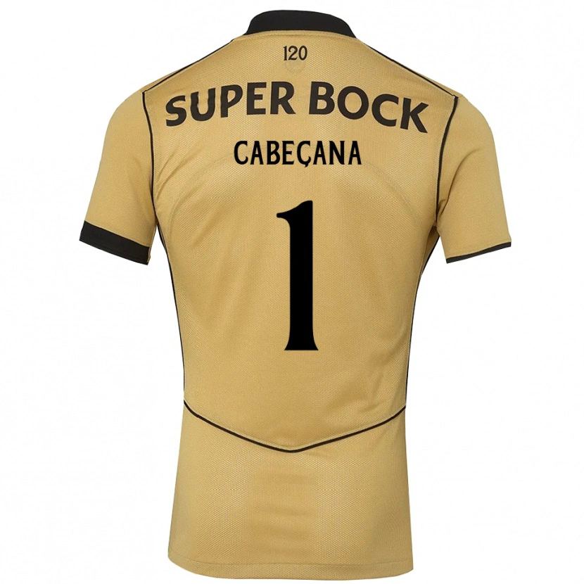 Danxen Dames Joaquim Cabeçana #1 Goudgeelzwart Uitshirt Uittenue 2026/27 T-Shirt België