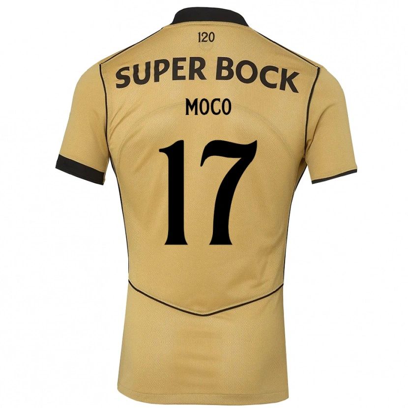 Danxen Dames Afonso Moço #17 Goudgeelzwart Uitshirt Uittenue 2026/27 T-Shirt België