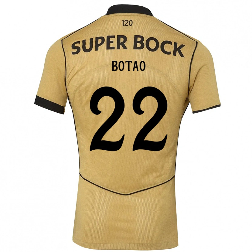Danxen Dames Martim Botão #22 Goudgeelzwart Uitshirt Uittenue 2026/27 T-Shirt België