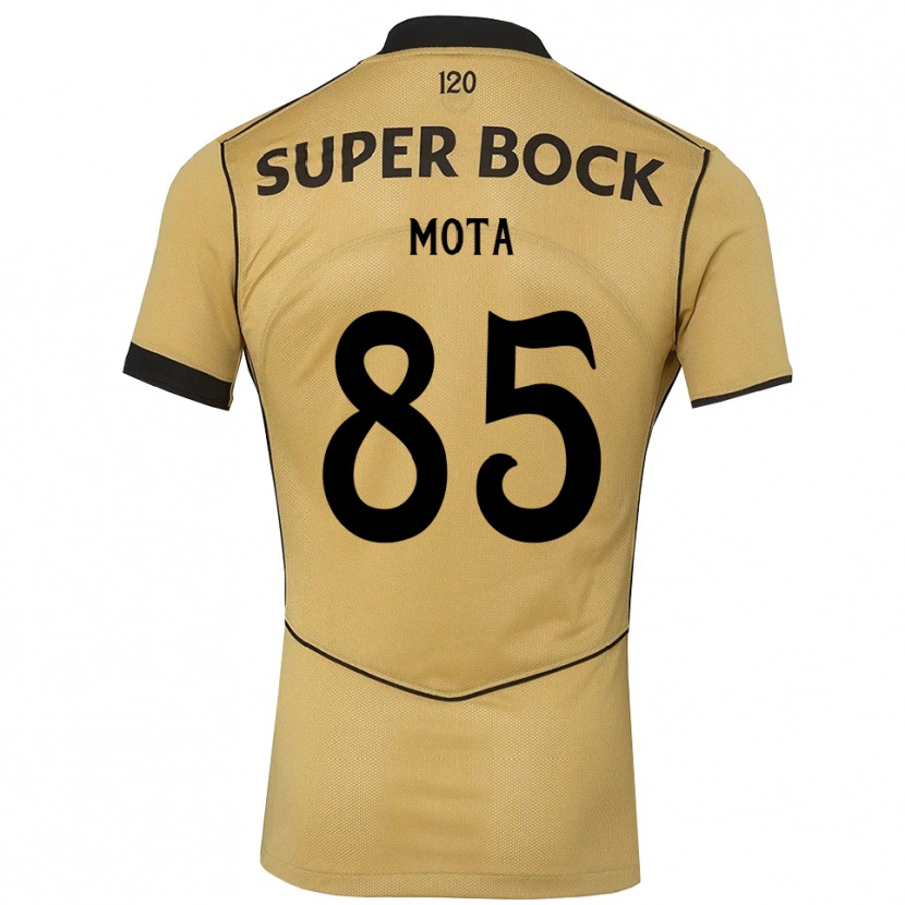 Danxen Dames Rafael Mota #85 Goudgeelzwart Uitshirt Uittenue 2026/27 T-Shirt België