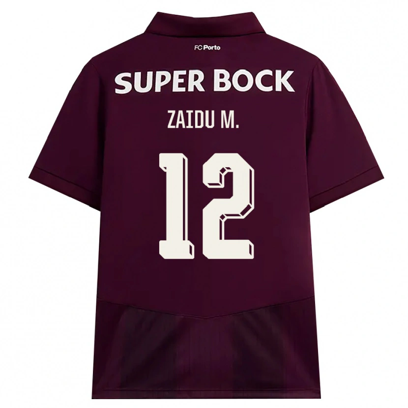 Danxen Dames Zaidu Sanusi #12 Bordeauxrood Wit Uitshirt Uittenue 2026/27 T-Shirt België