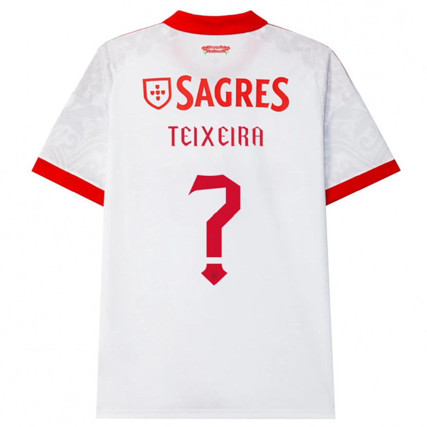 Danxen Dames Ricardo Teixeira #0 Wit Rood Geel Uitshirt Uittenue 2026/27 T-Shirt België