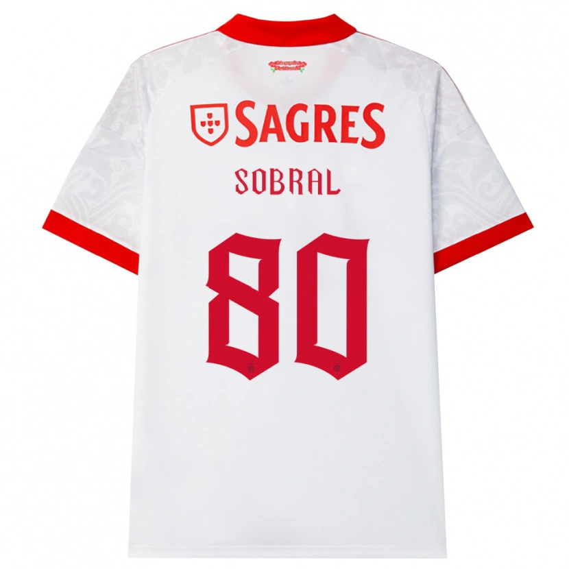 Danxen Dames Gonçalo Da Silva #80 Wit Rood Geel Uitshirt Uittenue 2026/27 T-Shirt België