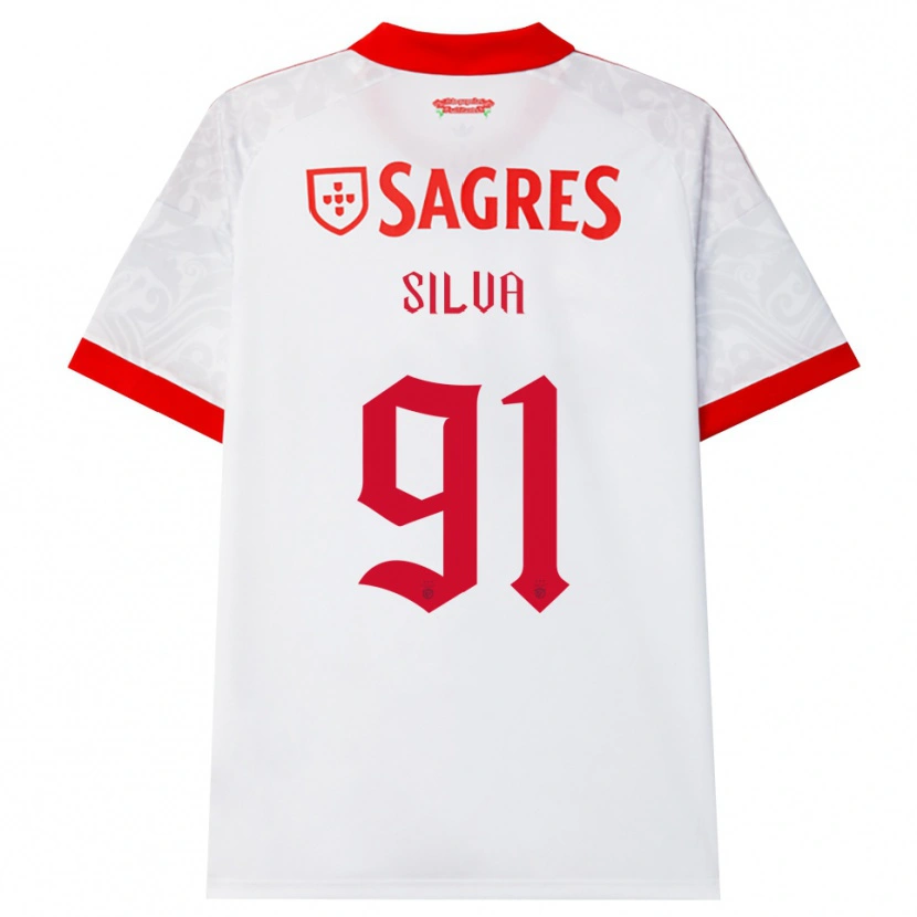 Danxen Dames Francisco Silva #91 Wit Rood Geel Uitshirt Uittenue 2026/27 T-Shirt België