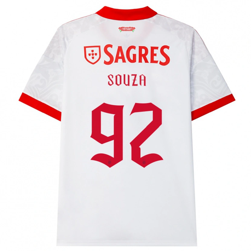 Danxen Dames Pedro Souza #92 Wit Rood Geel Uitshirt Uittenue 2026/27 T-Shirt België