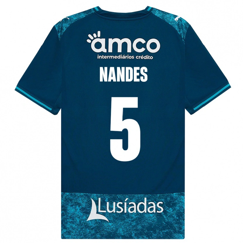 Danxen Dames Nandes #5 Donkerleigrijs Mediumturquoise Uitshirt Uittenue 2026/27 T-Shirt België