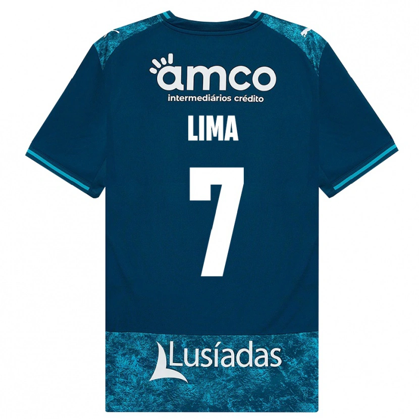 Danxen Dames Heriksson Lima #7 Donkerleigrijs Mediumturquoise Uitshirt Uittenue 2026/27 T-Shirt België