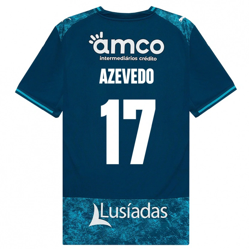 Danxen Dames Mariana Azevedo #17 Donkerleigrijs Mediumturquoise Uitshirt Uittenue 2026/27 T-Shirt België