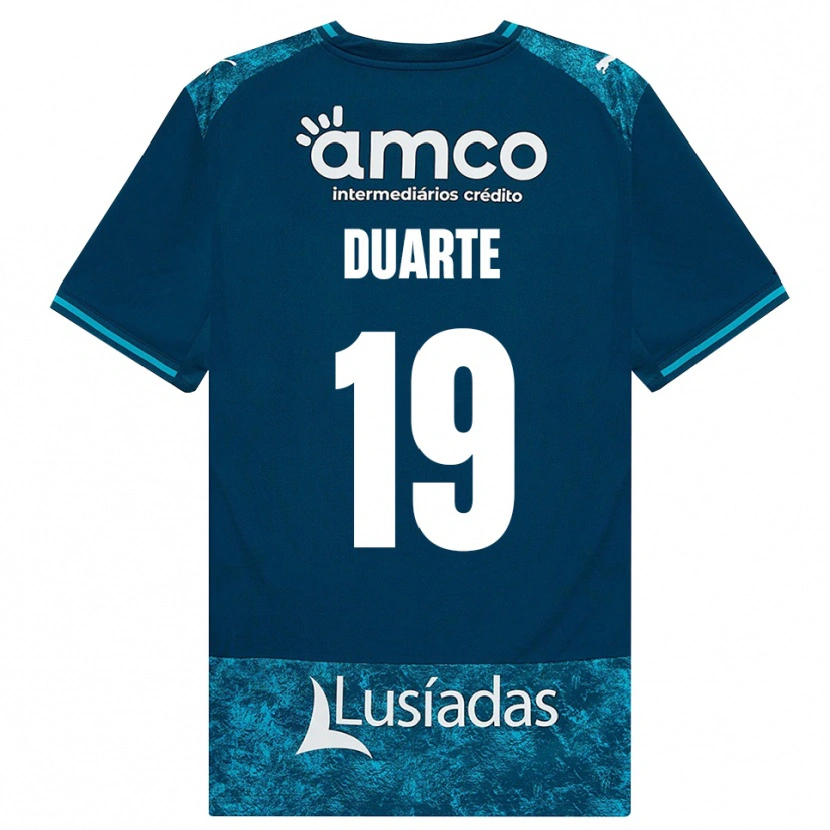 Danxen Dames João Duarte #19 Donkerleigrijs Mediumturquoise Uitshirt Uittenue 2026/27 T-Shirt België