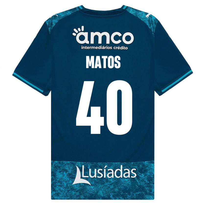 Danxen Dames João Matos #40 Donkerleigrijs Mediumturquoise Uitshirt Uittenue 2026/27 T-Shirt België