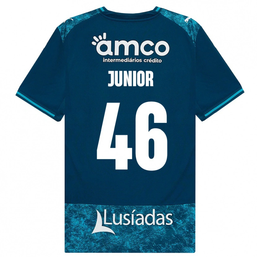 Danxen Dames Mário Junior #46 Donkerleigrijs Mediumturquoise Uitshirt Uittenue 2026/27 T-Shirt België