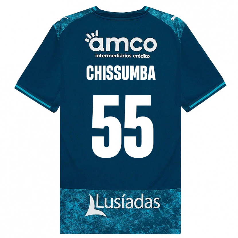 Danxen Dames Chissumba #55 Donkerleigrijs Mediumturquoise Uitshirt Uittenue 2026/27 T-Shirt België