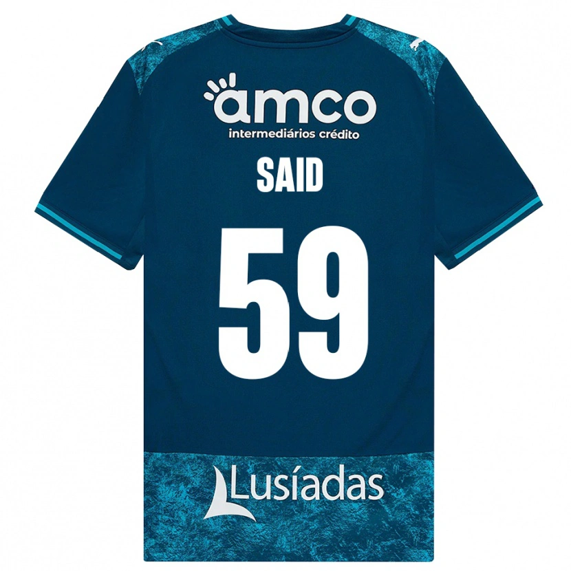Danxen Dames Yan Said #59 Donkerleigrijs Mediumturquoise Uitshirt Uittenue 2026/27 T-Shirt België