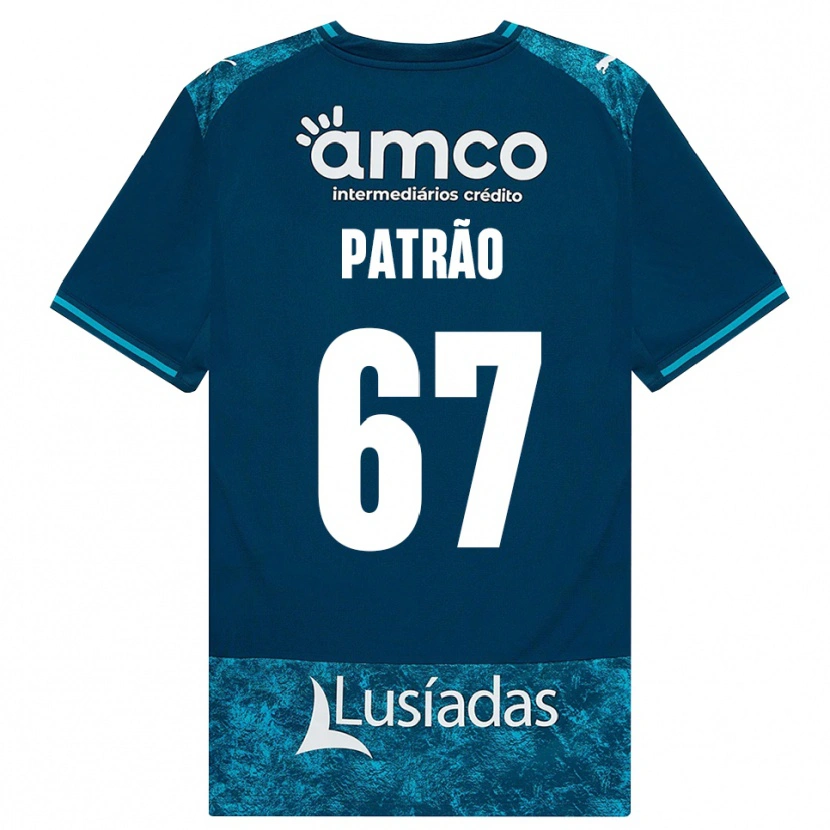 Danxen Dames Afonso Patrão #67 Donkerleigrijs Mediumturquoise Uitshirt Uittenue 2026/27 T-Shirt België