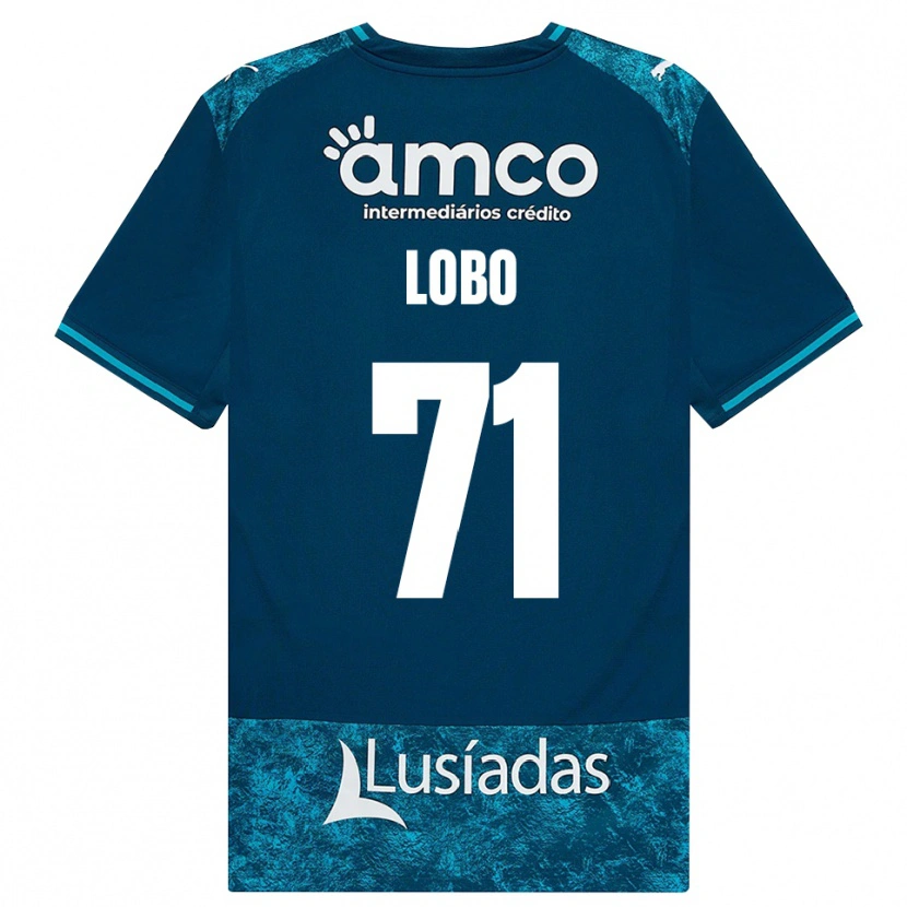 Danxen Dames Diogo Lobo #71 Donkerleigrijs Mediumturquoise Uitshirt Uittenue 2026/27 T-Shirt België
