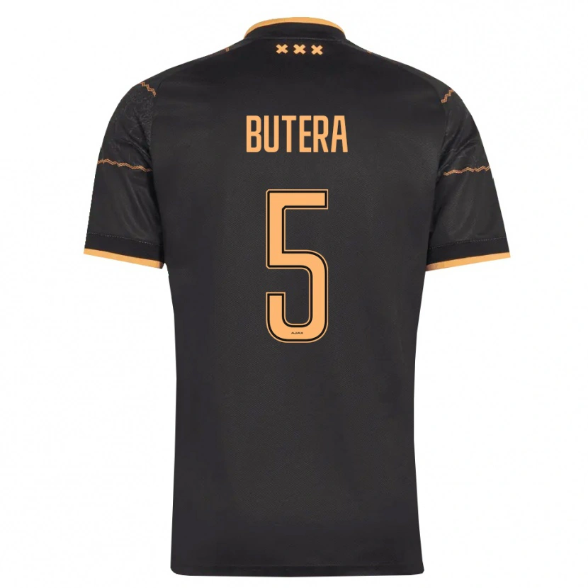 Danxen Dames Ethan Butera #5 Zwart Oranje Uitshirt Uittenue 2026/27 T-Shirt België