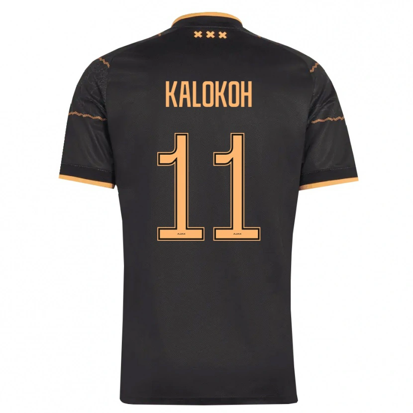 Danxen Dames David Kalokoh #11 Zwart Oranje Uitshirt Uittenue 2026/27 T-Shirt België