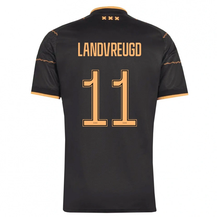 Danxen Dames Nafairon Landvreugd #11 Zwart Oranje Uitshirt Uittenue 2026/27 T-Shirt België