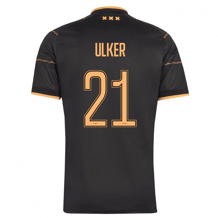 Danxen Dames Ufuk Ulker #21 Zwart Oranje Uitshirt Uittenue 2026/27 T-Shirt België