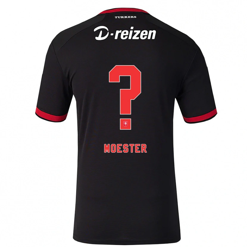 Danxen Dames Ewout Moester #0 Rood Wit Zwart Uitshirt Uittenue 2026/27 T-Shirt België