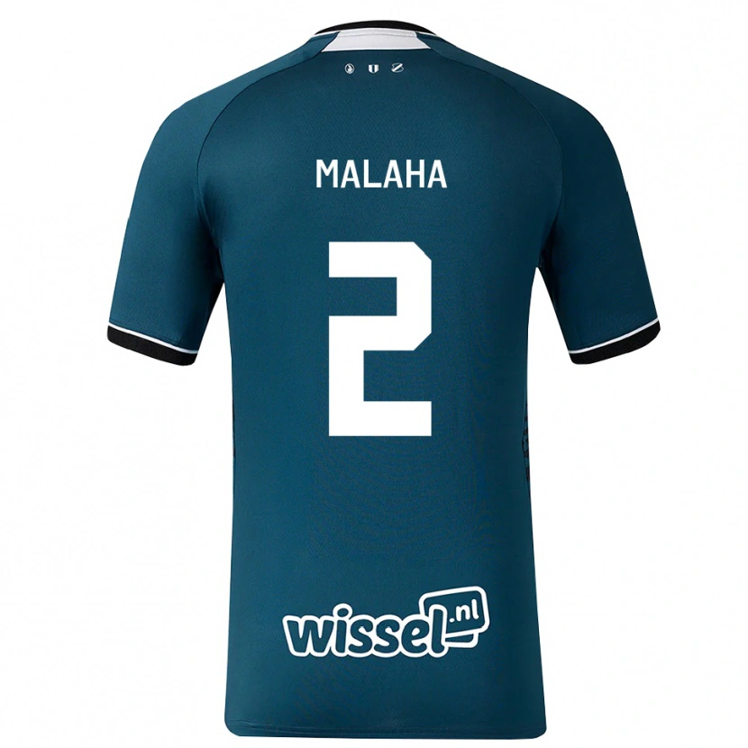 Danxen Dames Shayan Malaha #2 Donkerleigrijs Wit Uitshirt Uittenue 2026/27 T-Shirt België