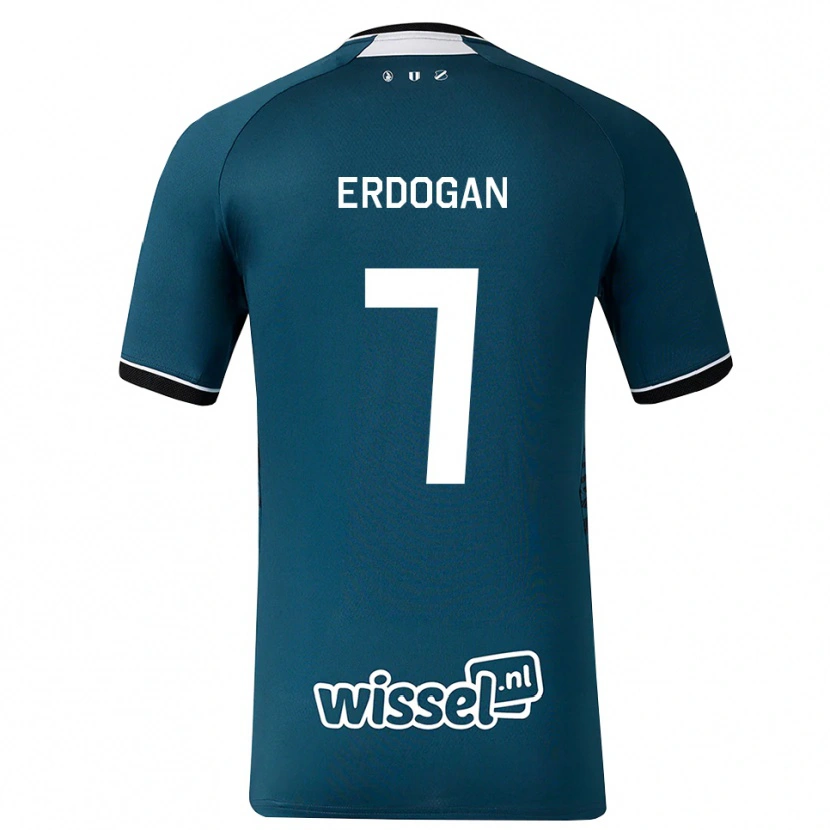 Danxen Dames Talha Erdogan #7 Donkerleigrijs Wit Uitshirt Uittenue 2026/27 T-Shirt België