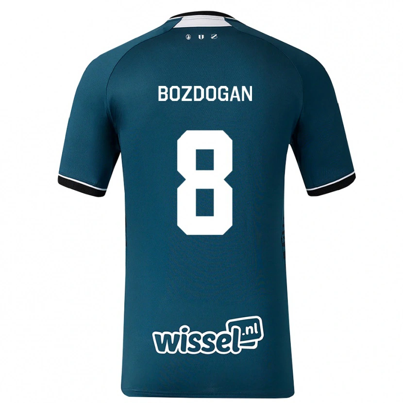 Danxen Dames Can Bozdogan #8 Donkerleigrijs Wit Uitshirt Uittenue 2026/27 T-Shirt België