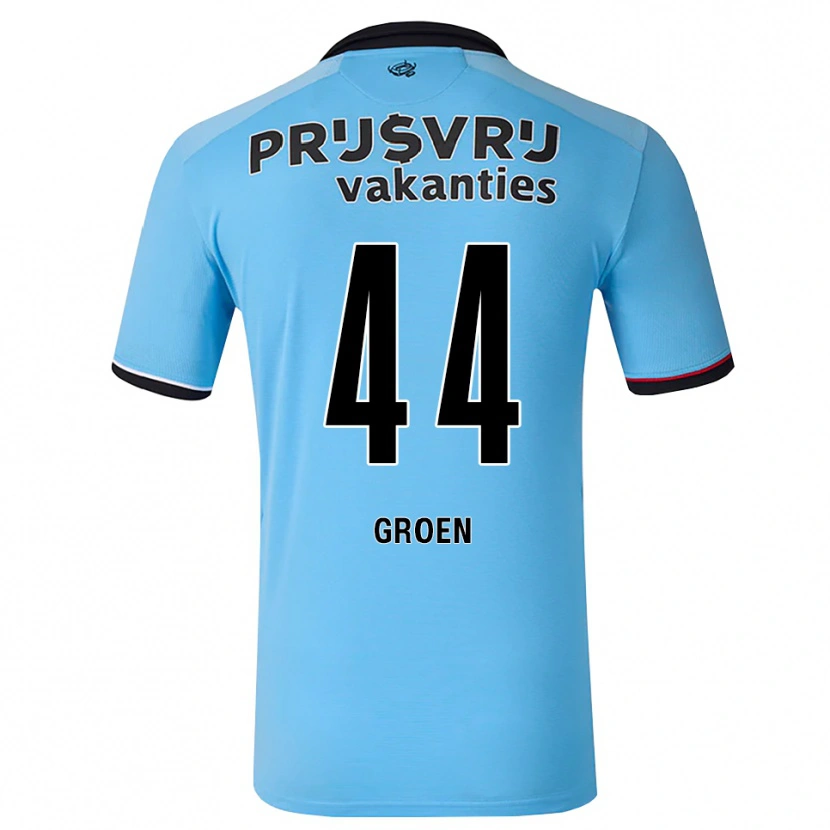 Danxen Dames Nesto Groen #44 Diephemelsblauw Zwart Rood Uitshirt Uittenue 2026/27 T-Shirt België