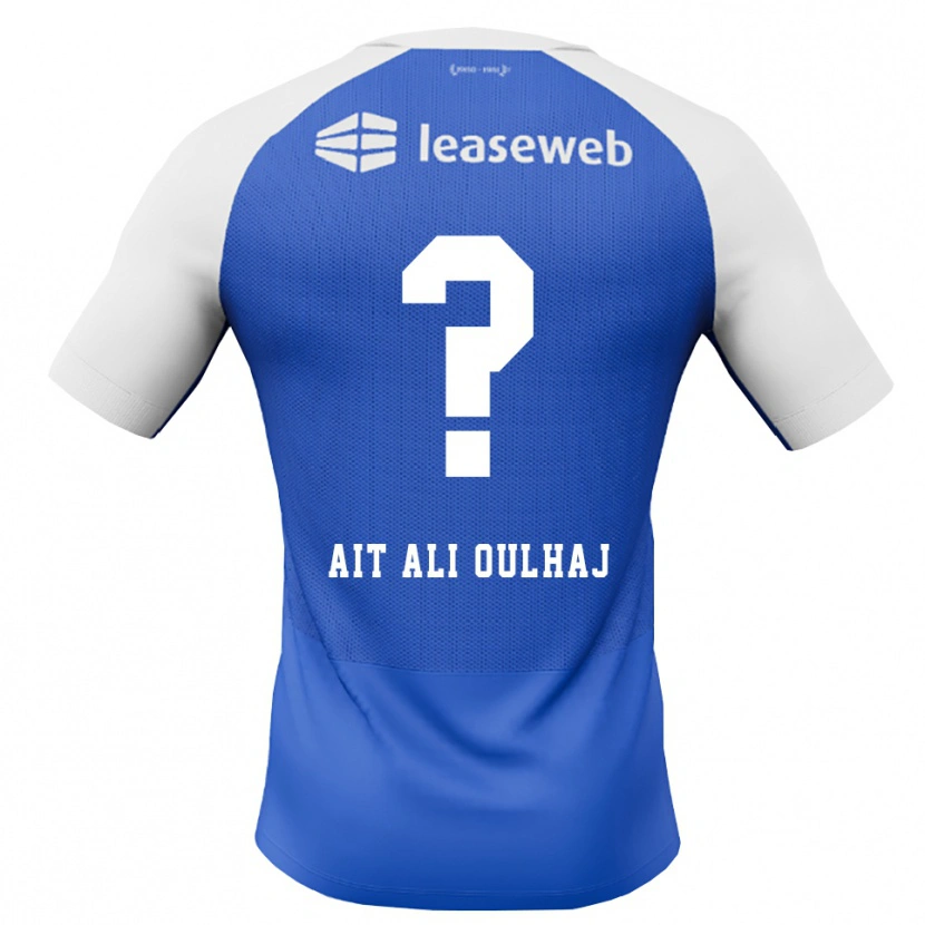 Danxen Dames Adam Ait Ali Oulhaj #0 Hemelsblauw Rood Wit Uitshirt Uittenue 2026/27 T-Shirt België