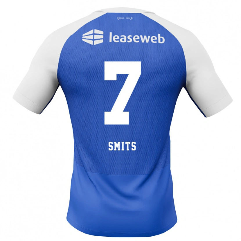 Danxen Dames Anthony Smits #7 Hemelsblauw Rood Wit Uitshirt Uittenue 2026/27 T-Shirt België