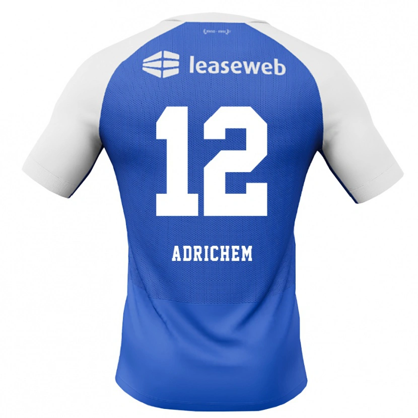 Danxen Dames Mees Adrichem #12 Hemelsblauw Rood Wit Uitshirt Uittenue 2026/27 T-Shirt België