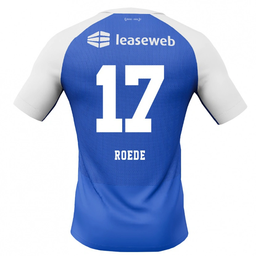 Danxen Dames Melle Roede #17 Hemelsblauw Rood Wit Uitshirt Uittenue 2026/27 T-Shirt België
