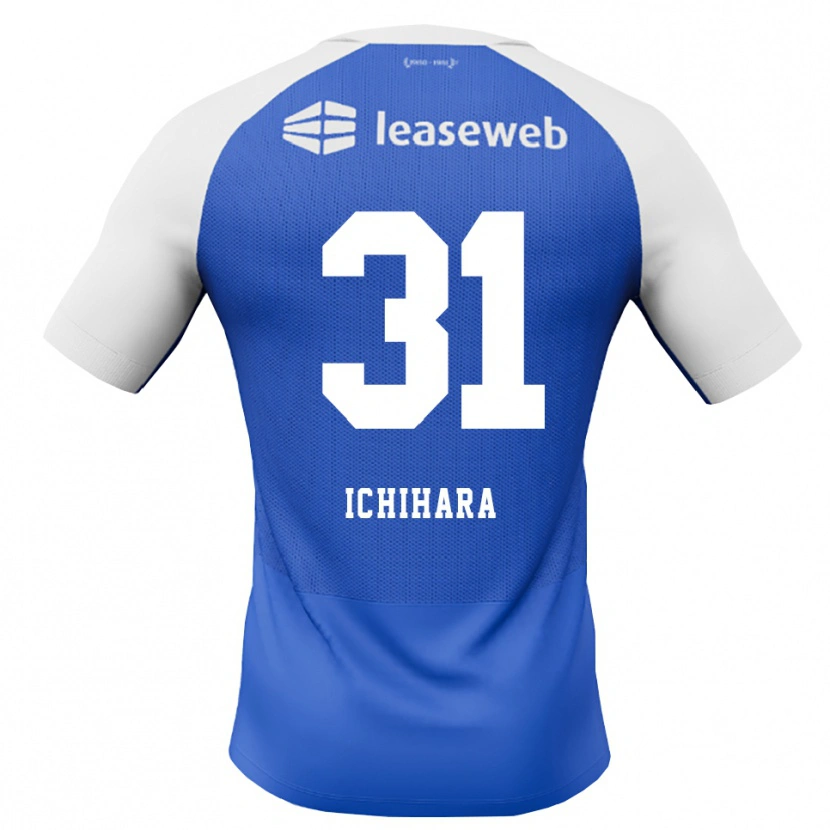 Danxen Dames Rion Ichihara #31 Hemelsblauw Rood Wit Uitshirt Uittenue 2026/27 T-Shirt België